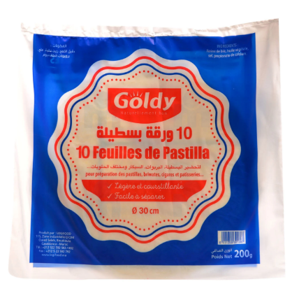 Feuille de Bastilla