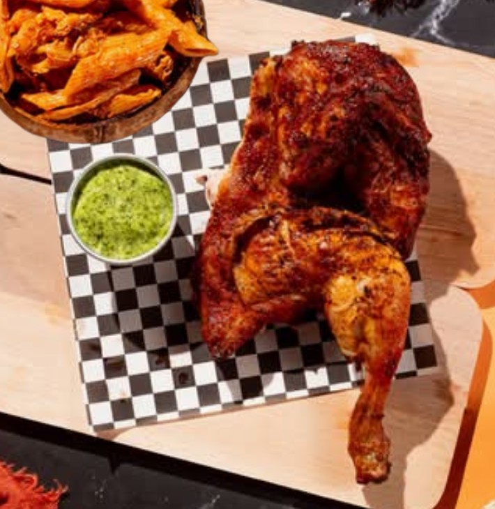 1/2 chicken menu