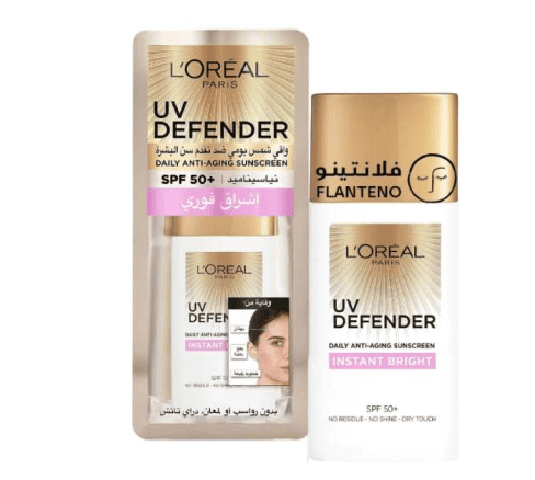 L'Oréal UV Defender Crème Solaire Éclat Instantané SPF50+ 50ml