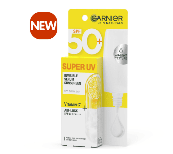 Garnier Super UV Sérum Solaire Invisible Vit C Spf 50+ 30ml