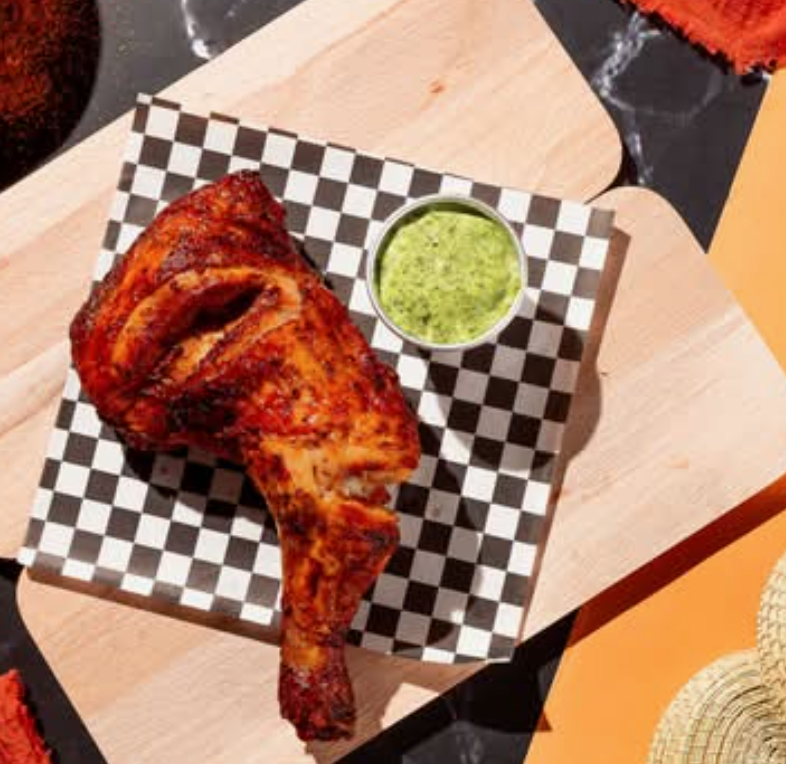 1 Chicken thigh only