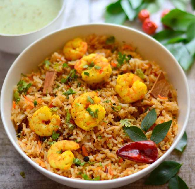 Prawn Biryani