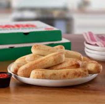Garlic parmesan breadsticks