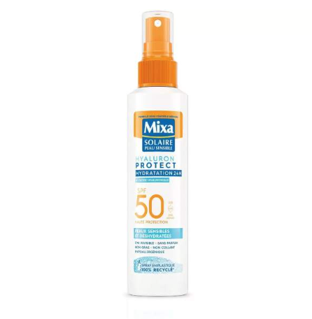 Spray solaire Hyaluron SPF50 150ml - MIXA BÉBÉ