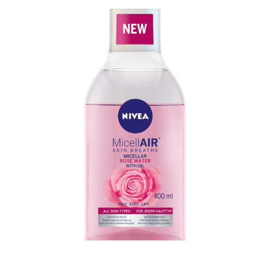 NIVEA Eau Micellaire Démaquillante Rose Water 400 ml