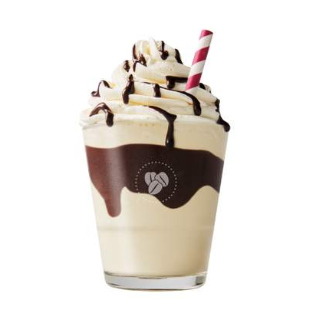 White Chocolate Hazelnut frappe