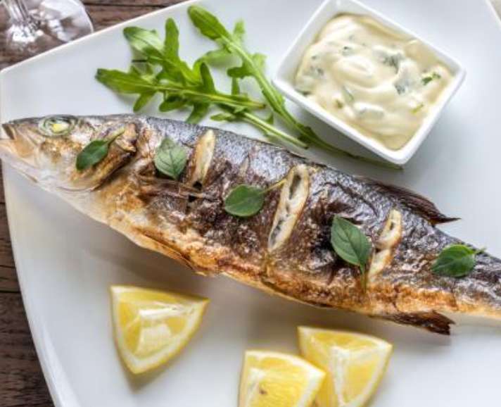Grilled Merlan