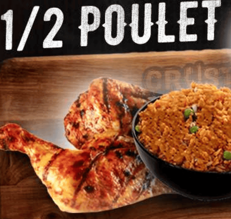 PLAT 1/2 POULET