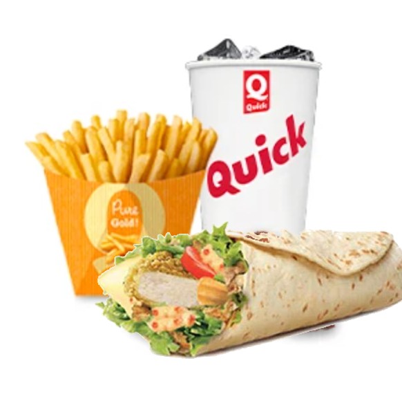 Menu Junior Wrap Chicken Spicy
