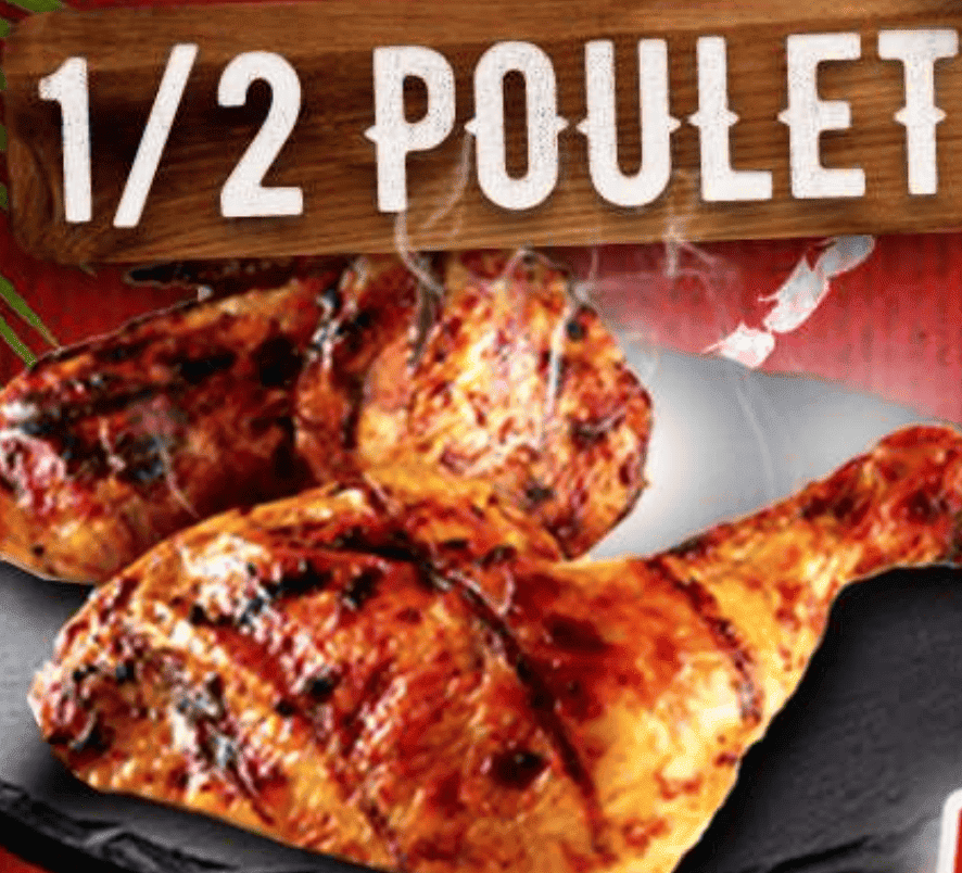 1/2 POULET